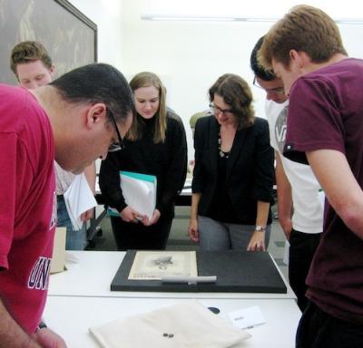 Carla with History Students - Degrees info image